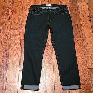 Banana Republic Skinny Fit Dark Denim Jeans with Cuff - 29/8